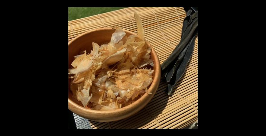 Awase dashi ingredients