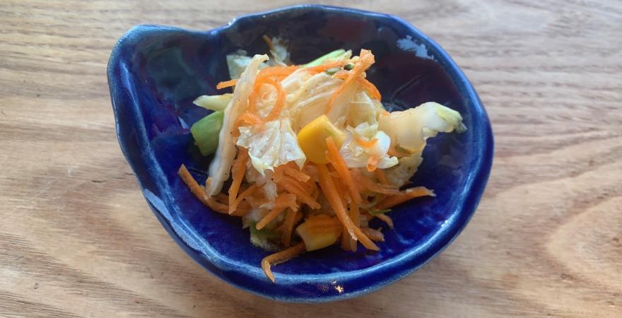 白菜と人参のサラダ