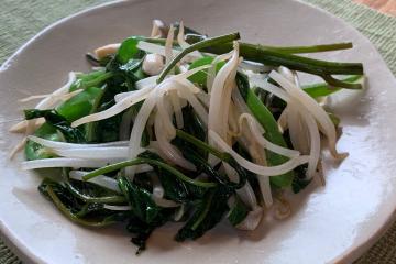chinese water spinach stir fry