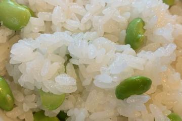 Edamame rice